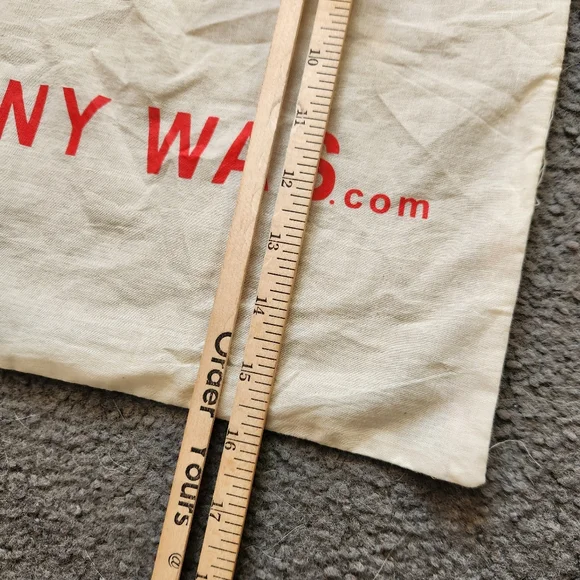 JOHNNY WAS Tote Cream Double Handle Draw String Cotton Shopping - Picture 8 of 8